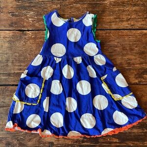 Adorable Blue Dot Mini Boden Dress
